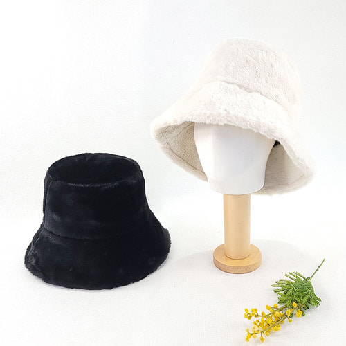 에코퍼 버킷햇 벙거지 보넷 겨울 남자 여자 남녀공용 모자
