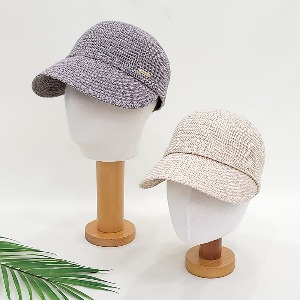 볼캡 야구모자 여름 한지사 여성 모자