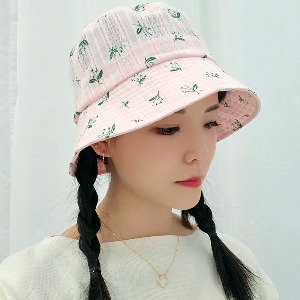 프리지아 여름 여성 벙거지 모자