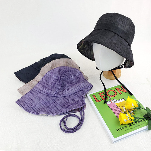 메쉬 보넷 벙거지 버킷햇 중년 여성 여름 썸머 모자